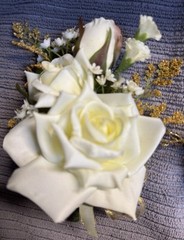 Corsage And Boutineer Set For Golden anniversary