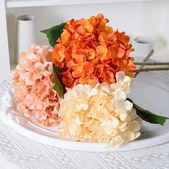 45cm Artificial Hydrangeas Flower Versatile with Stem for Bedrooms Blue