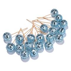AplusChoice 20PCS 1.6″ Small Disco Ball Mirror Mini Hanging Events Wedding Party