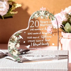 Wedding Gift for 15.1 x x 1.4 cm / 5.9 x x 0.55 inches, transparent