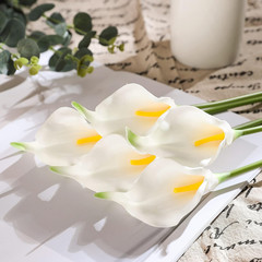 20Pcs Calla Lily Bridal Wedding Bouquet Lataex Real Touch Artificial Flower Home