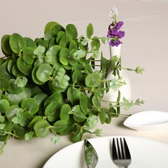 2 Bushes 19″ Light Green Eucalyptus Artificial Greenery Wedding Party Bouquets