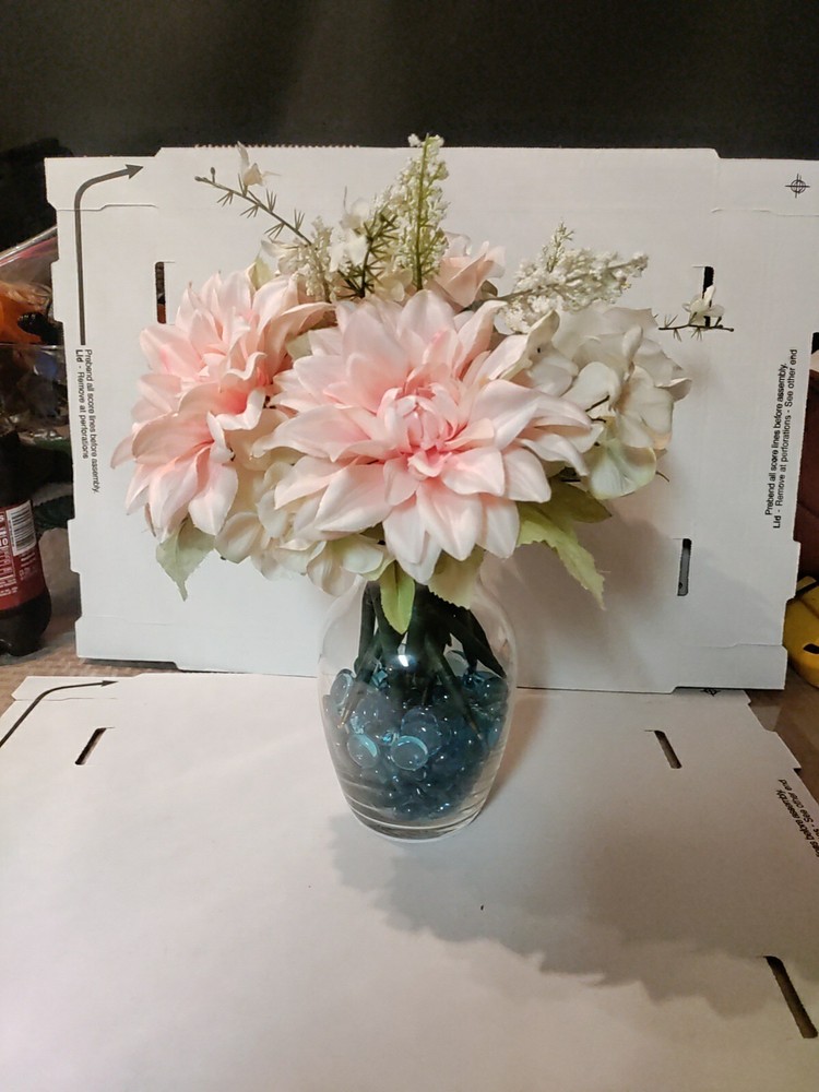 Flower Pen Bouquet 13 Pens Vase And Rocks Included