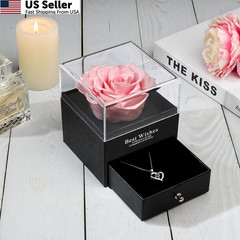 Mothers’Day Gifts for Mom from Daughter, Preserved Rose Pink