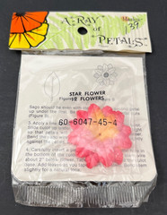 NOS 6 Packs Mangelsen’s A-Ray of Petals Pink Star Flower Petals 12 per Pack=72