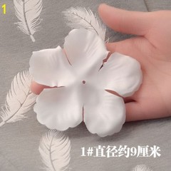 100 X Fabric Flower Petals Wedding Dress Bridal Veil Hair Decor Sewing Craft DIY