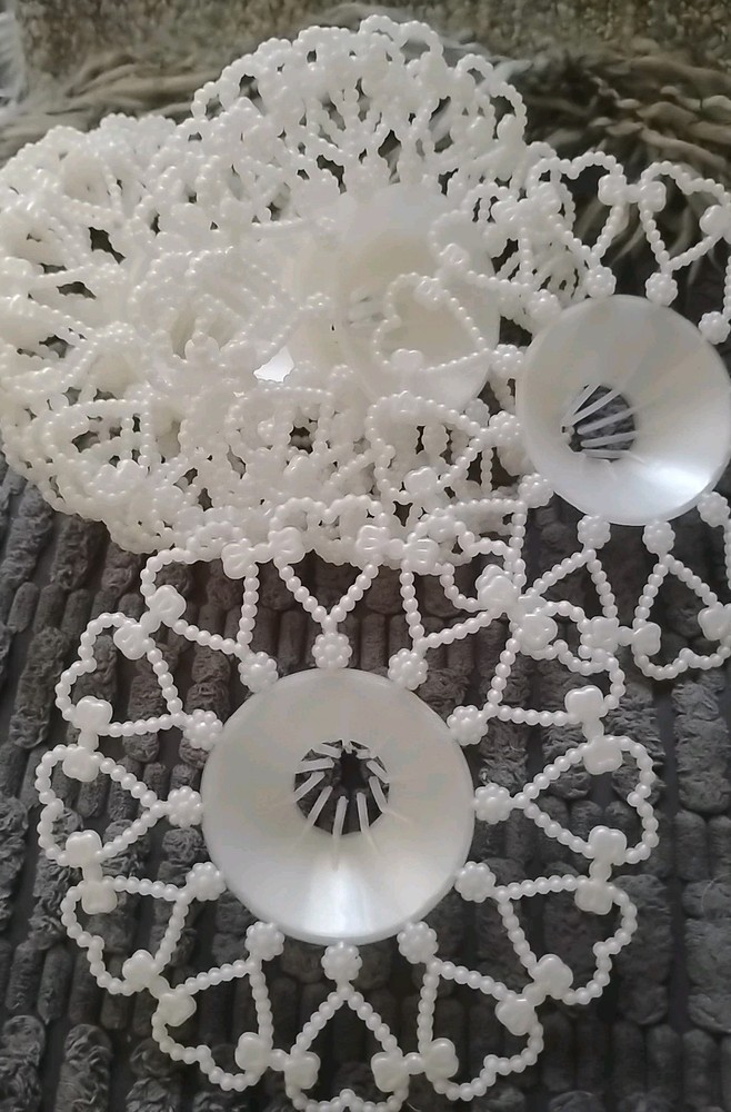 Vintage Plastic Heart Design Flower Bouquet Holders Bride Bridesmaid Wedding