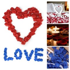 1000Pcs Artificial Fake Rose Petals Wedding Event Romantic Night Party Decor USA