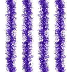 5Ft Feather Boa, 4 Pcs Artificial Fluffy Feather Boas, Dark Purple