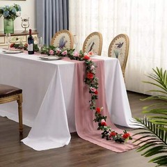 1pcs 6M Chiffon Fabric Drapes for Wedding Arch Ceremony Reception Decorations Sh