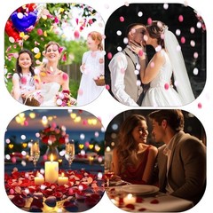 Artificial Silk Rose Petals Bulk 200 Pieces Pink Fake Flower Petals for Wedding