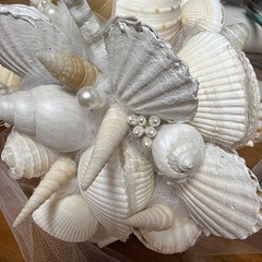 Natural Seashell Wedding Bouquet, Forever Keepsake, Beautiful One Of A Kind