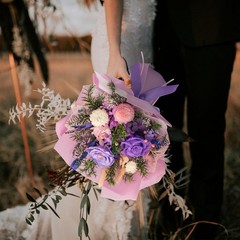 Forever Flower Gifts for Her: Romantic Flowers Graduation-Daughter Lilac