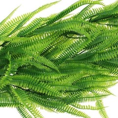 2Pc Artificial Hanging Plant Flower Fake Fern Garland Outdoor Home Wedding Decor