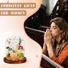 Harmolia Birthday Gifts for 40 50 60th Women Fresh Flowers Small, Champagne
