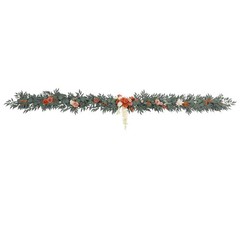 275cm Artificial Floral Garland Handmade Rattan Flower Garland For Wedding Party