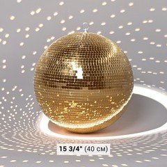 Yescom 16″ Large Disco Ball Mirror Big Hanging Glass for Party Events Wedding