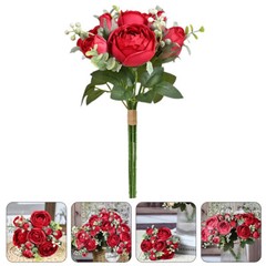 1PC Wedding Bouquet Decor Simulation Bouquet Bride Holding Flower Wedding Prop