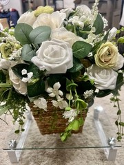 New Extra Large Stunning Wedding Bouquet Artificial Flowers for Bride