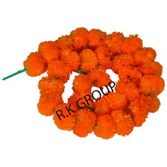 Orange Marigold Wedding Decor Vine Flower Diwali Decorative Wall Hanging Garland