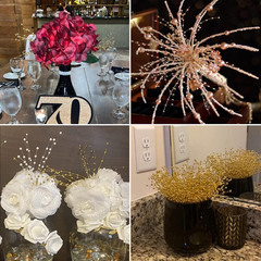 50Pcs Beaded Stick Bride Wedding Pearl Bouquet Party Decoration, Christmas Decor