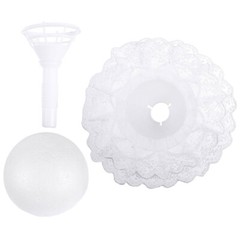 Hemispherical Support Material Wedding Flower Bouquet Holder Bride Hand