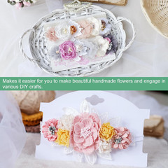 100-Pack Artificial Flower Stamen Kit, Mini Double Heads Flower Stamens Pistil,