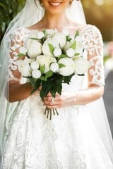 Peonies Artificial Flowers 8pcs Peony Silk Flowers Fake Flowers for White