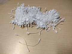 400 Pack White Pearl Double Head 2mm Flower Stamens Artificial Floral Pistil DIY