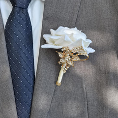 Bridal Water Drop Jewelry Bouquet Wedding Bouquet Luxury Jewelry Proposal Brides