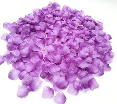 Luxurious 2200 Count Light Purple Rose Petals for Weddings & Special Occasions