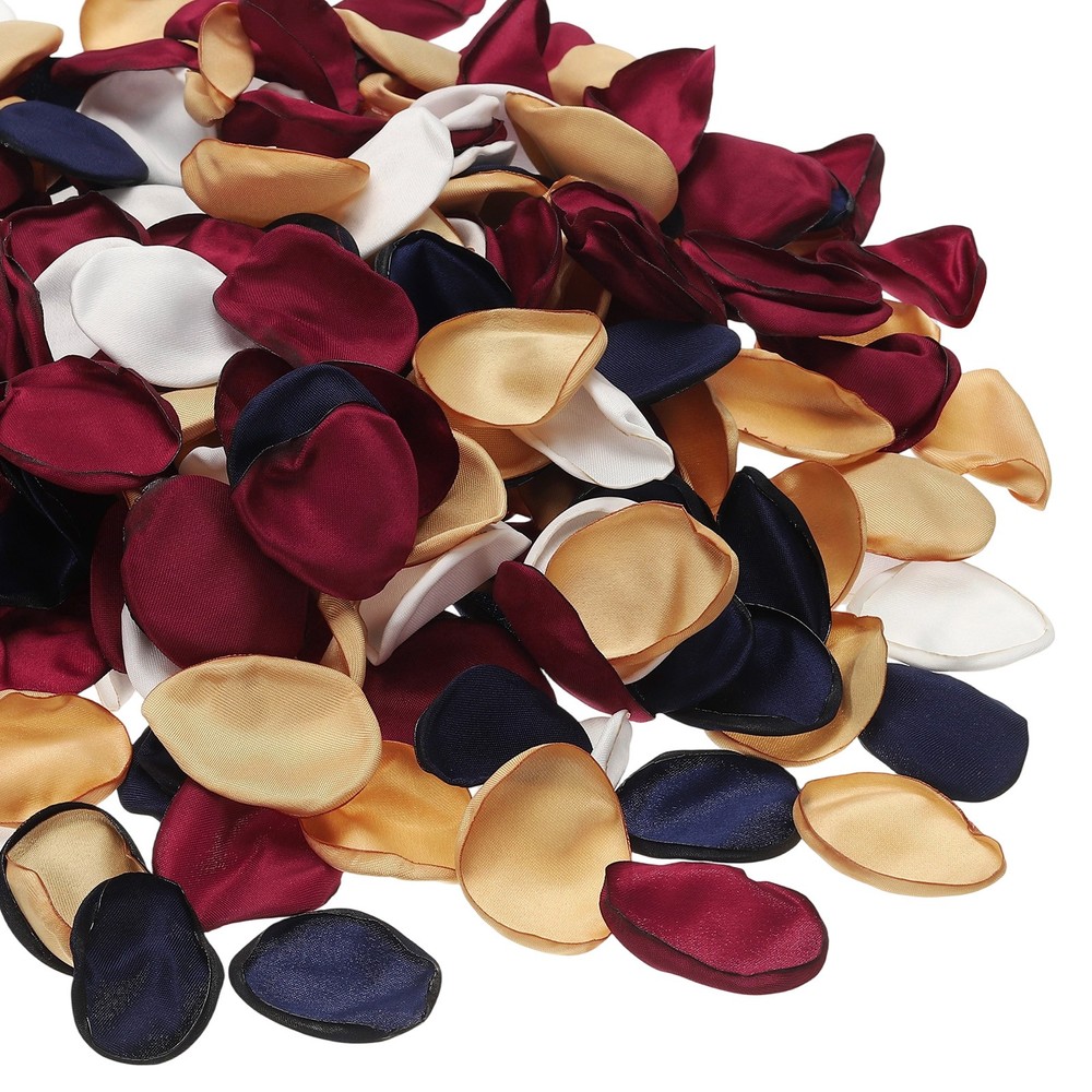 300pcs Artificial Rose Petals Fake Silk Flower Petal 4 Colors