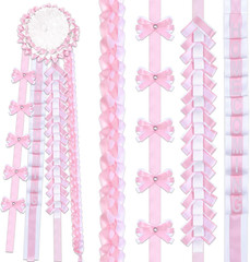 4 Pcs Homecoming Mum Braid 30 Inches Homecoming Mum Supplies Back to School Week
