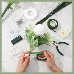 Professional Floral Craft Kit for DIY Weddings – 12 Count with Storage Boxes