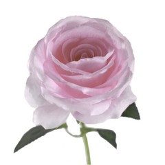 Long Stem Rose Flowers Fake Wedding Centerpiece Bridal Bouquets Arrangement PINK