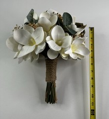 Faux Magnolia Bridal Bouquet Flowers – Wedding Flowers
