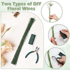 Professional Floral Craft Kit for DIY Weddings – 12 Count with Storage Boxes