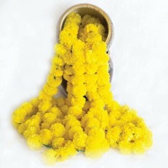Indian Decorative Wedding Flower Garlands Strings Home Event Artificial Marigold