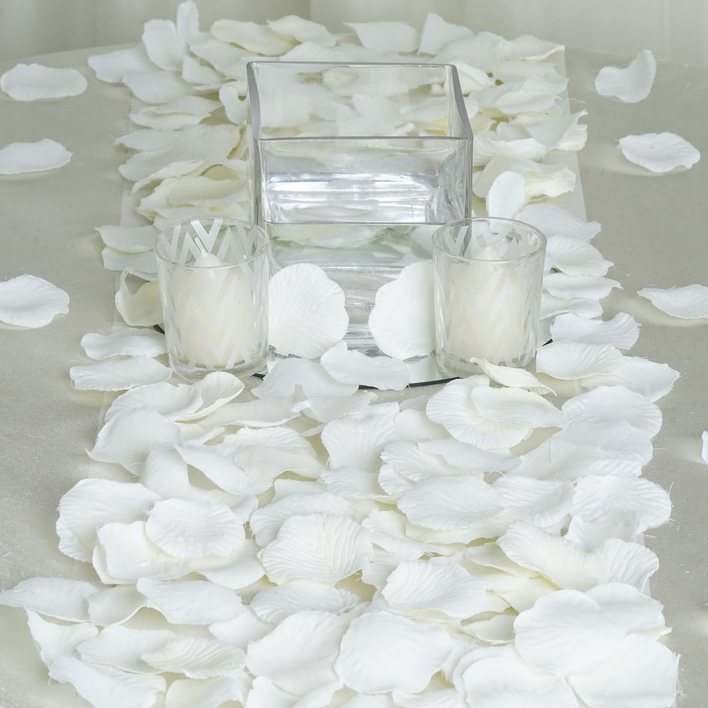 2000 Ivory Silk Rose PETALS Wedding Party Decorations Supplies WHOLESALE