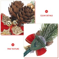 Wedding Groom Corsage Bridal Boutonniere Christmas Elements Pine Cone
