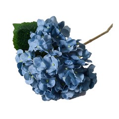 45cm Artificial Hydrangeas Flower Versatile with Stem for Bedrooms Blue