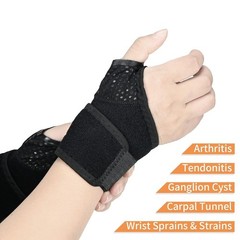 Adjustable Carpal Tunnel Wrist Brace, 2-Pack Adjustable Support for Pain …