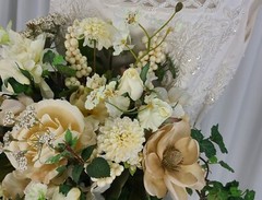 Wildflower Gatherer Garden Faux Flower Wedding Bouquet