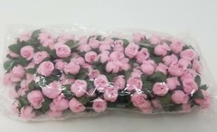 Lot 144 pcs Lt Pink Artificial Rosebuds Roses Millinery Craft Flowers 16mm 5/8″