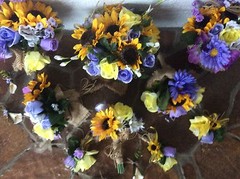 wedding flowers bridal bouquets bridal decorations package 8 bouquets