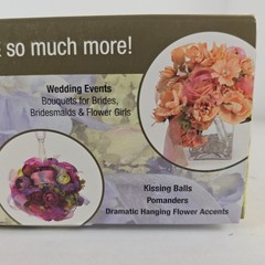 4 Gala Crystal Foam Bouquet Holders Silk & Natural Flowers – Wedding Bridesmaids