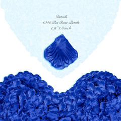 2000Pieces Rose Petals, Artificial Flower Petals Fake Rose Petals for Romantic N