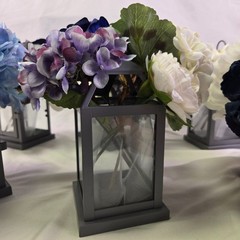 Lot Florals Centerpieces Bouquets Lanterns Decorations BLUES, BEACH, BOHO Event