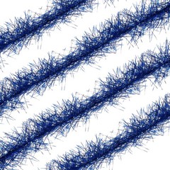 5Ft Feather Boa, 4 Pcs Artificial Fluffy Feather Boas, Bright Blue