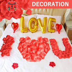 1500 PCS Red Rose Petals Flower Artificial Fake Silk Rose Petals Decorations for